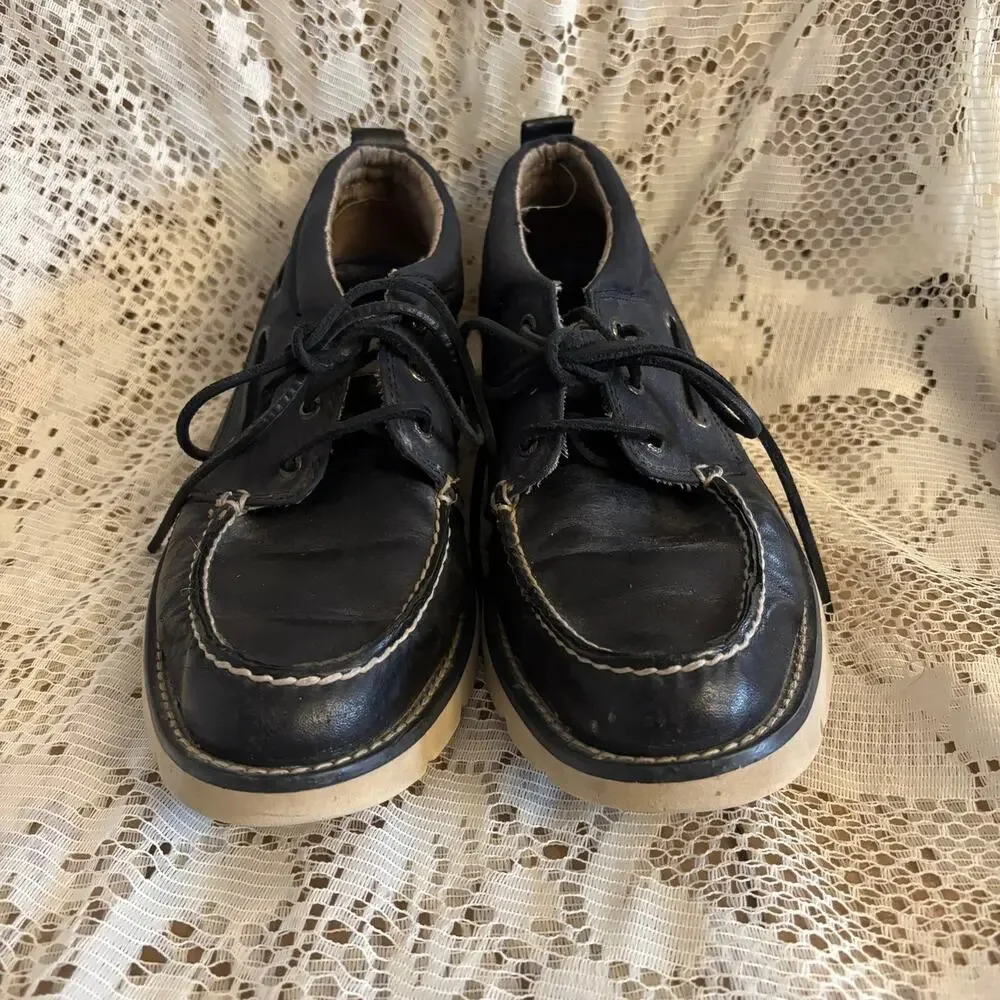 Sperry Billfish 3-Eye Men's US 9.5 Navy Blue Boat Shoes